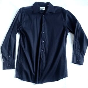 Calvin Klein Black Dress Shirt